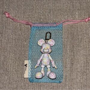 Disney Baublebar Mickey Valentine’s Day Hearts Enamel Limited Edition Bag Charm